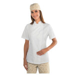 Isacco veste de cuisine blanche pour femme tissu extra l�ger