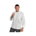 Isacco veste de cuisine blanche � manches longues superdry
