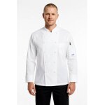Isacco veste cuisine coupe slim pour homme 100% coton sans repassage