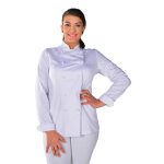 Isacco veste de cuisine femme 100% coton white look