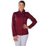 Isacco veste de cuisine femme bordeaux