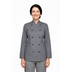 Isacco veste cuisine lady chef grise