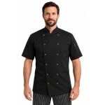Isacco veste de cuisine noire � manches courtes superdry