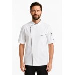 Isacco veste de cuisine tissu anti taches et manches courtes