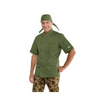 Isacco veste de cuisine kaki militaire