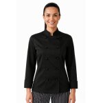 Isacco veste femme chef cuisinier noir