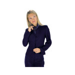 Isacco veste femme col v deborah bleu