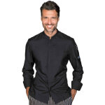 Isacco veste homme bradford noir 65% polyester 35% coton