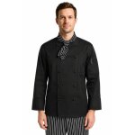 Isacco veste homme chef cuisinier 4xl noir polycoton