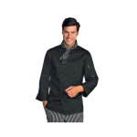 Isacco veste homme chef cuisinier 5xl noir polycoton