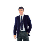 Isacco veste homme mi - saison 3 boutons bleu
