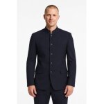 Isacco veste homme riad stretch avec fentes bleu en laine / polyester