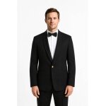 Isacco veste hotellerie homme scialle noir