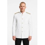 Isacco veste major d' homme blanche epaulettes tress�es