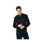 Isacco veste major d' homme noir epaulettes tress�es