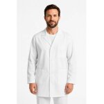 Isacco veste m�dicale homme manches longues sport blanc 100% coton