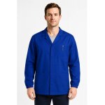Isacco veste m�dicale homme manches longues sport bleu cyan