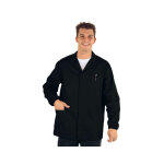 Isacco veste m�dicale homme manches longues sport noir
