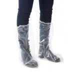 Mutexil surbottes pe 70? transparentes marteles - taille unique - sachet de 50