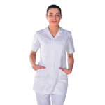 My blouse tunique blanche manches courtes leila