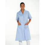 Snv blouse m�dicale femme manches courtes bleu ciel madona