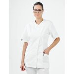 Mylookpro tunique blanche femme manches courtes hawai