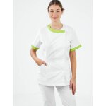 Mylookpro tunique blanche et vert anis femme sao paulo