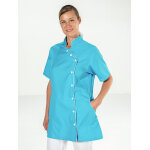 Snv tunique esth�ticienne asym�trique odile bleu turquoise