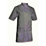 Snv tunique m�decin femme grise manches courtes denise