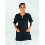 Snv tunique m�dicale manches courtes lila mc bleu marine