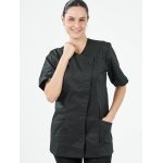 Mylookpro tunique noire femme manches courtes hawai