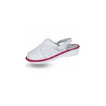 Nord ways sabots mdical rose cuir souple sans embout femme anna nordways