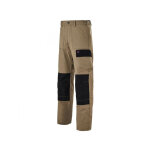 Pantalon de travail beige et noir rigger adolphe lafont