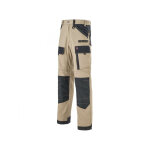 Pantalon de travail beige et noir ruler adolphe lafont