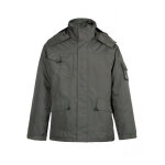 Parka de travail imperm�able oxford couleur vert olive nine worths