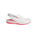 Sabot h�pital blanc et rose pour infirmi�re, marque safety jogger
