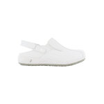 Sabot m�dical blanc pour infirmiere et aide soignante avec bride r�glable safety jogger carinne
