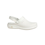 Sabot professionnel en cuir blanc doria safety jogger