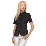 Tunique esth�tique noire infroisssable isacco