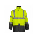 Veste de pluie haute visibilit� jaune fluo bandit nine worths