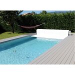 Abri blue volet roulant piscine open classic : 6. 00 x 3. 53 m maxi Abri blue volet roulant piscine open classic : 6. 00 x 3. 53 m maxi