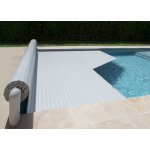 Abri blue volet roulant piscine open classic : 7. 00 x 3. 53 m maxi Abri blue volet roulant piscine open classic : 7. 00 x 3. 53 m maxi