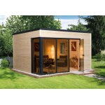 Abri de jardin en bois cubilis design taille 1 et 2 : weka