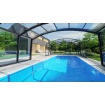 Abri piscine haut casablanca 450 x 860 x 250 cm