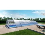 Abri piscine en kit klasik s : 360 x 433 x 100 cm