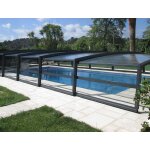 Abri piscine mi - haut casablanca 350 x 646 x 125 cm