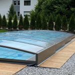 Abri piscine sydney bs : 450 x 752 x 56 cm