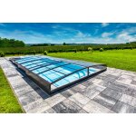 Abri piscine sydney clear as : 386 x 565 x 48 cm