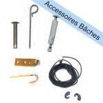 Accessoires de bâches à barres piscine Accessoires de bâches à barres piscine