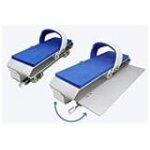 Aqua double speed - kit pdales  clapet double vitesse coloris bleu : aquabike waterflex wr3 / wr4 / ...